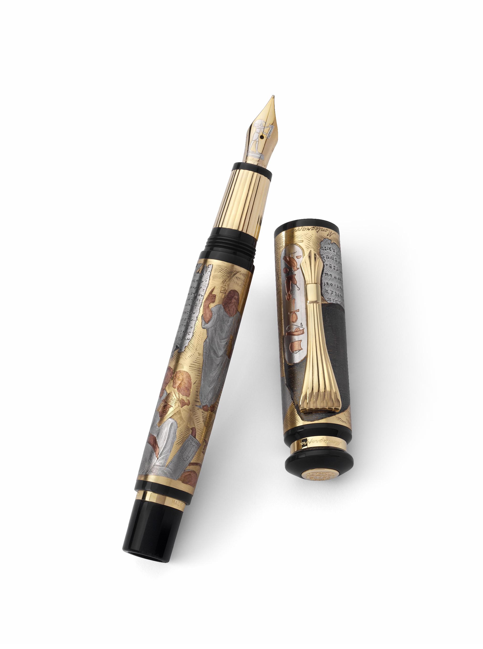 Montegrappa Sophia The Majestic Golden Fountain Pen