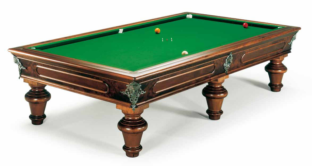 Elegant Italian billiard table