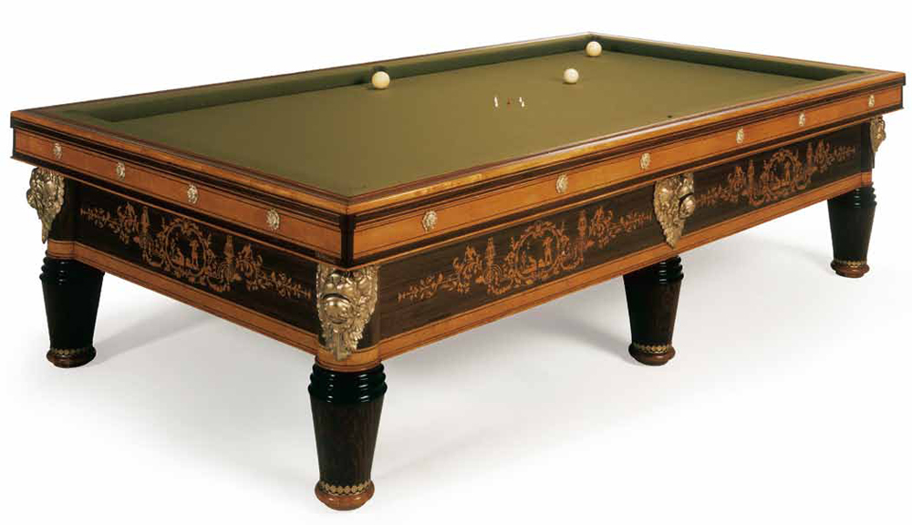 Exclusive billiard table Italian design