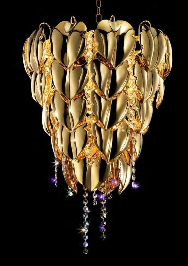 Stylish chandelier for the living room