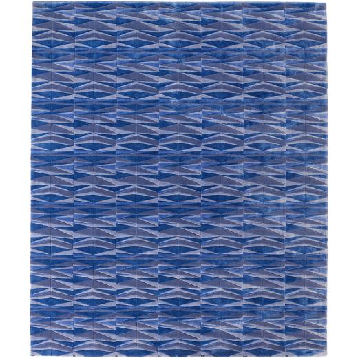 Hypnotic carpet made of bamboo fabric Libeskind Collection