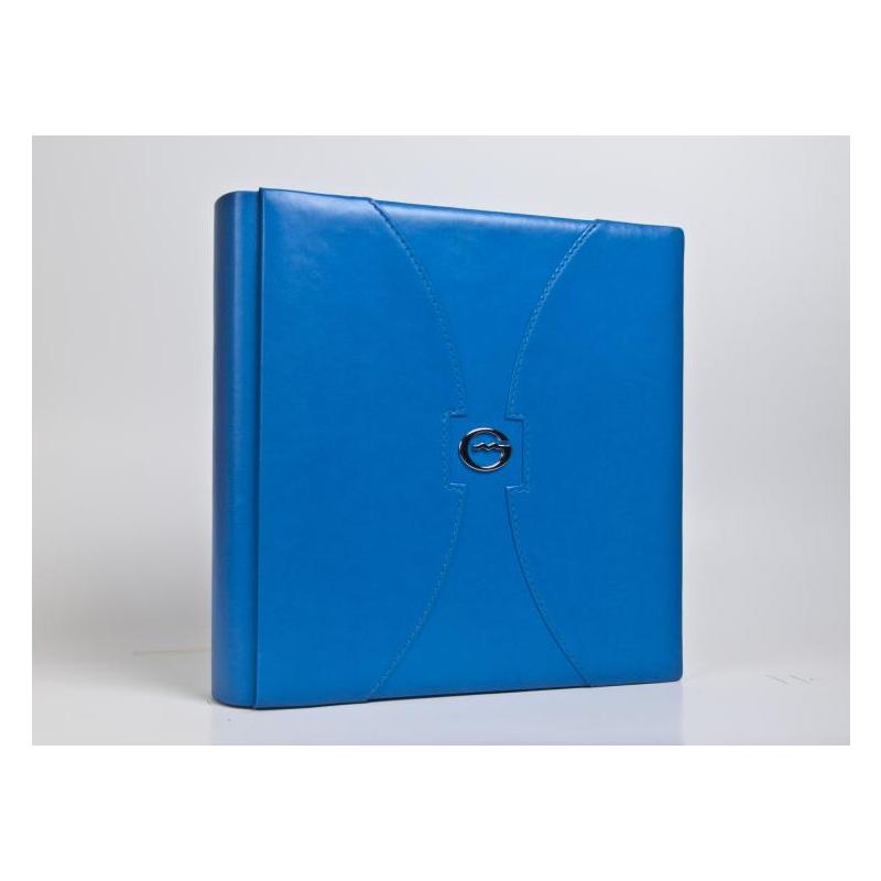 Leather photo album Made in Italy